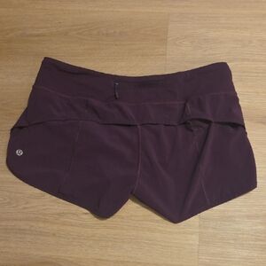 lululemon athletica Purple Athletic Shorts